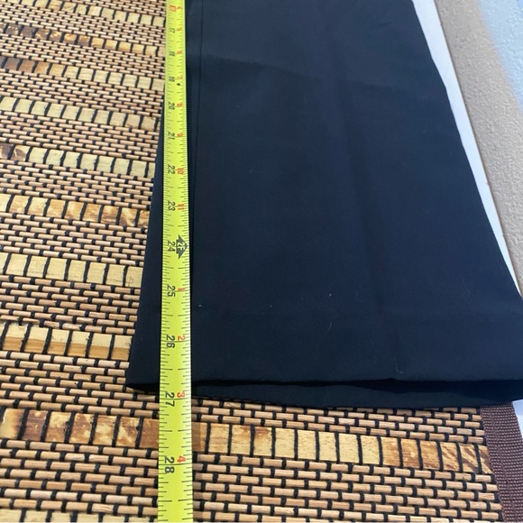 Lauren Ralph Lauren Petite Camaron Black Wool Dress Pants Size 4P Office - Picture 8 of 9